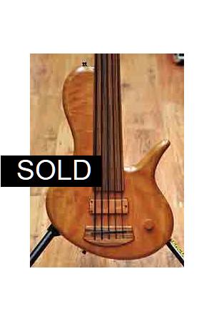 Adamovic Eclipse 36 Fretless 5, Serial # EC023 Adamovic Eclipse 36 Fretless 5, Serial # EC023